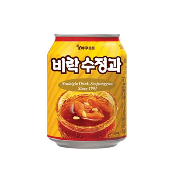 맛과 영양을 담은 비락수정과(237ml)x72캔 전통적인 맛을 살린 수정과_A13774, 단일 총 수량