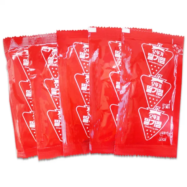 오뚜기 일회용 딸기쨈 12g 100개