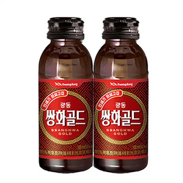 비타500 GD008)쌍화골드 100ml 50병+케이스증정, 50병
