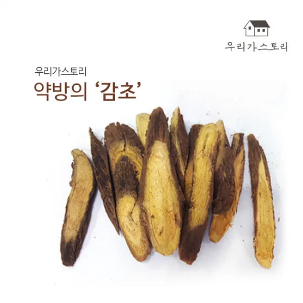 우리가스토리 감초 500g+500g 한방재료, 1개