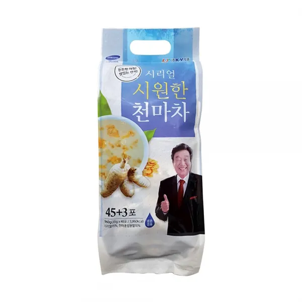 KY식품 시리얼시원한천마차(48포) 냉천마차 영양간식, 1팩