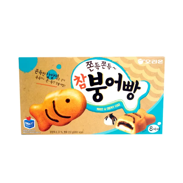 오리온 참붕어빵 232g X 2 스낵 과자 간식 비스켓 비스킷, I45_오리온참붕어빵 X 2
