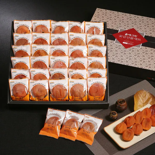 상주감도가곶감 반건시 선물세트 1.5kg (개별포장30과 보냉가방포장), 단품
