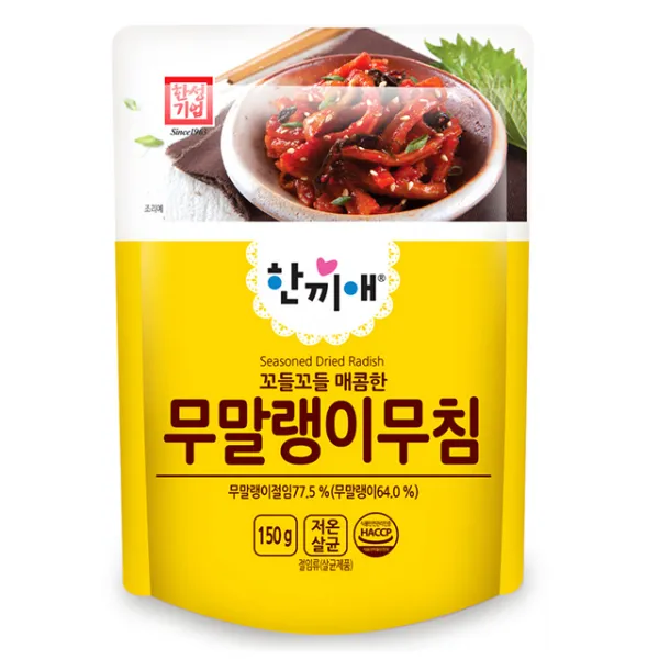 한성 한끼애 무말랭이무침 150g, 2개