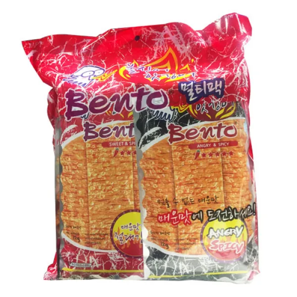 벤또 멀티팩(두가지 맛)12g x 20개입 불징어 핫징어, 단품