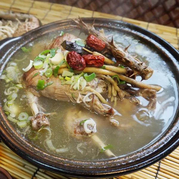 청둥이 가마솥 토종오리 백숙 오리탕, 4kg, 1팩