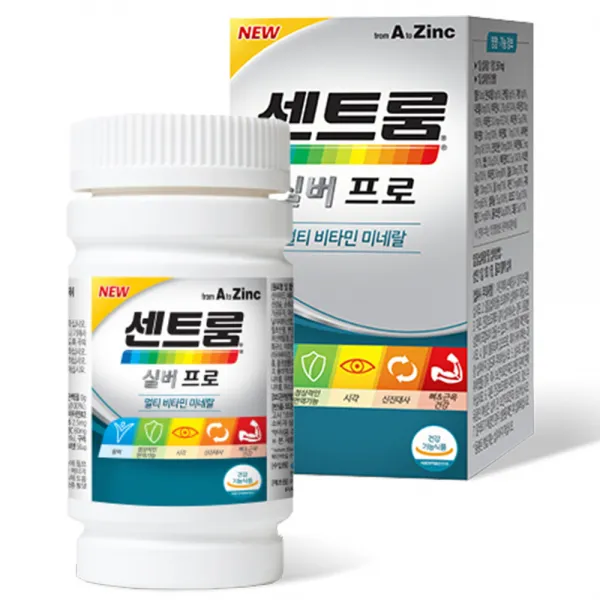센트룸 국내정품 약국용 실버프로 120정 1개