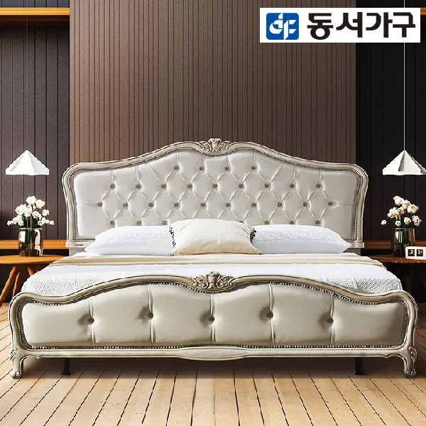 동서가구/착불 레미아 엔틱 퀸침대 9존 Df908153 내추럴