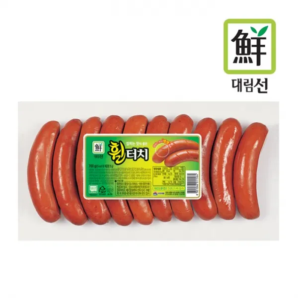 대림선 휠터치 700g 10개입 후랑크소시지 1팩