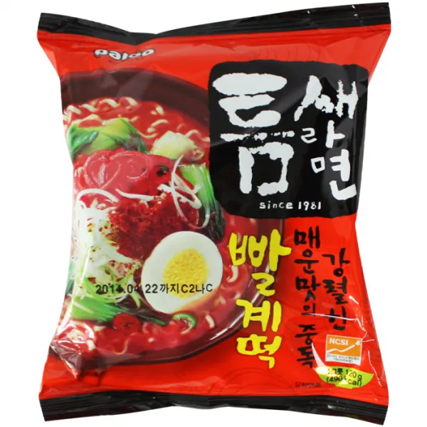 팔도 틈새라면 120g 15개입