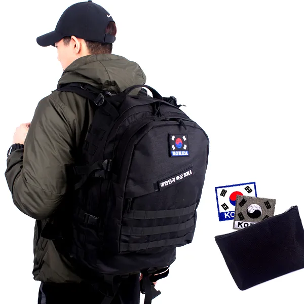 군화와고무신 군인가방 45L 파우치세트