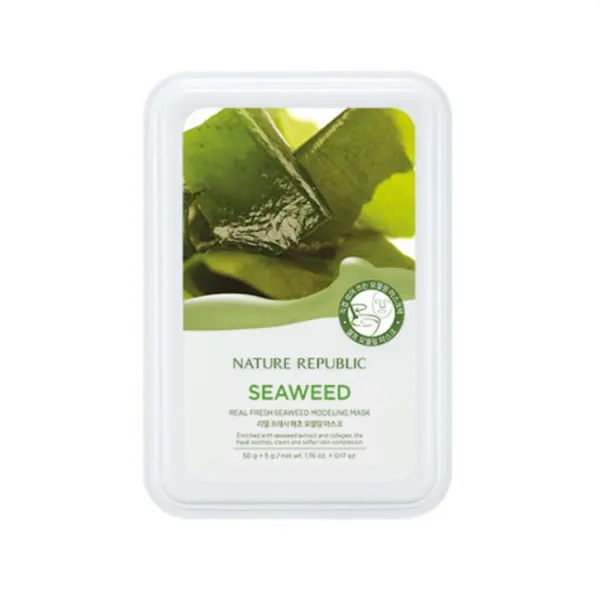 [NATURE REPUBLIC]리얼 프레시 해초 모델링 마스크_55g, 단일상품, 단일상품