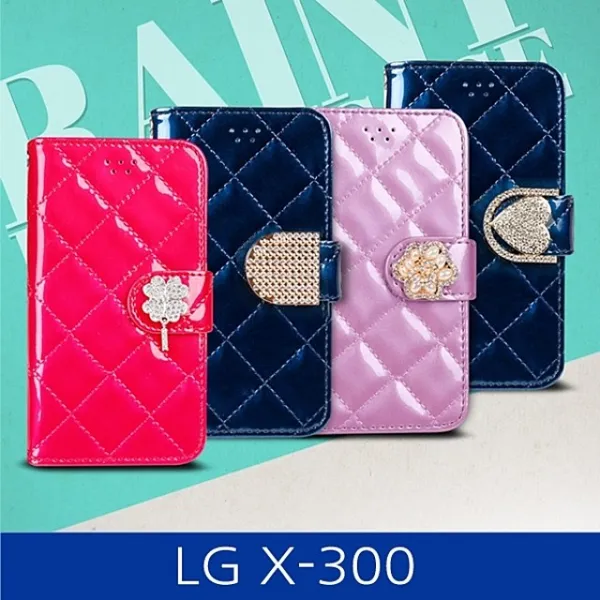 유앤강 LG X300. 레이니 지갑형 폰케이스 K120 case