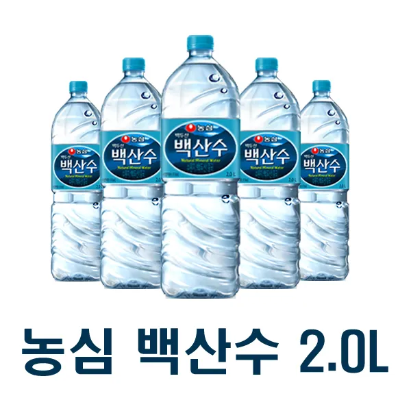 농심 백산수500ml 2리터 안심박스무료배송, 2L, 1박스