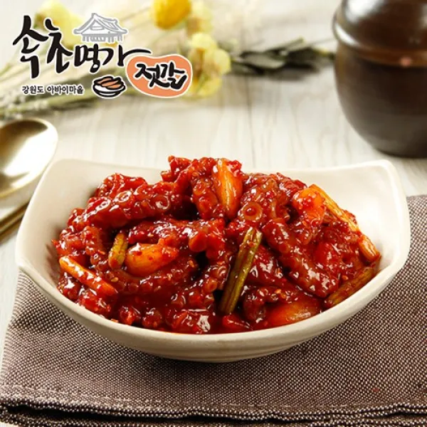 속초명가젓갈 낙지젓갈 1kg 1개