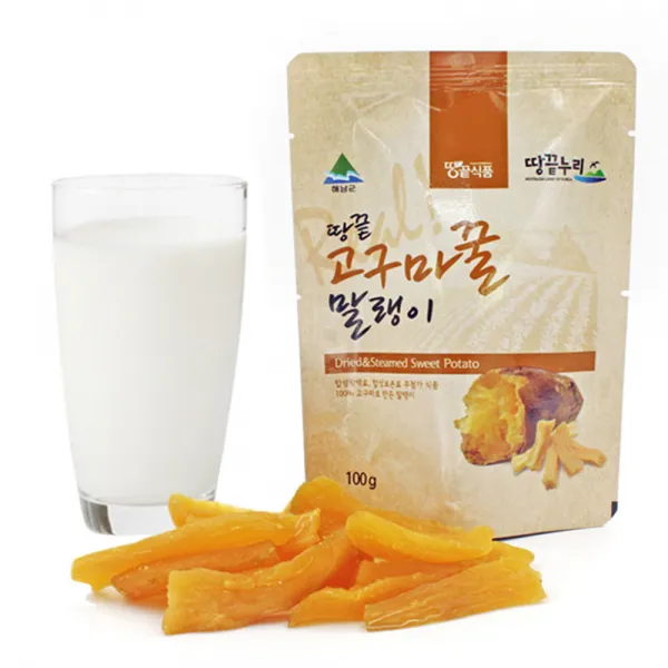[땅끝식품] 고구마말랭이 대용량 100g, 1개
