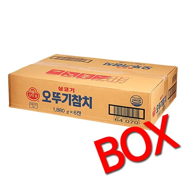 박스/오뚜기살코기참치1.88kg*6