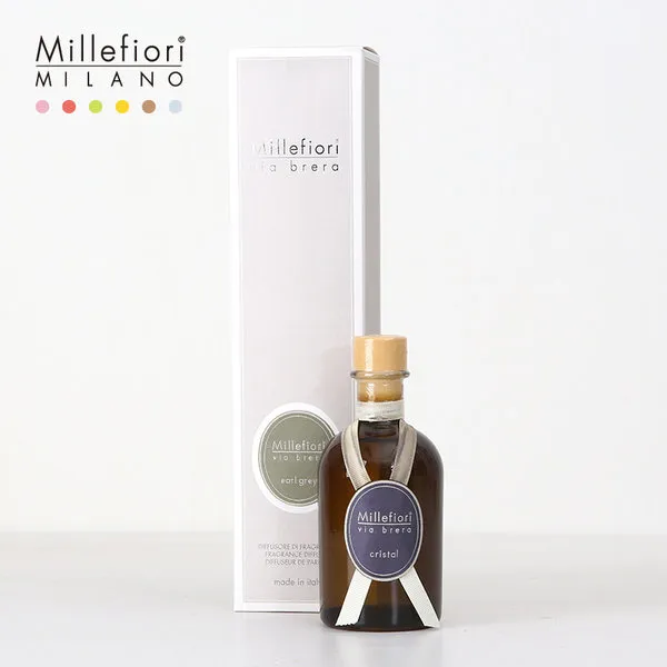 경사를 Millefiori 밀라노 이탈리아 홈 아로마 테라피 향기 휘발성 액체 공기 청정기 성, 벨벳 100ML