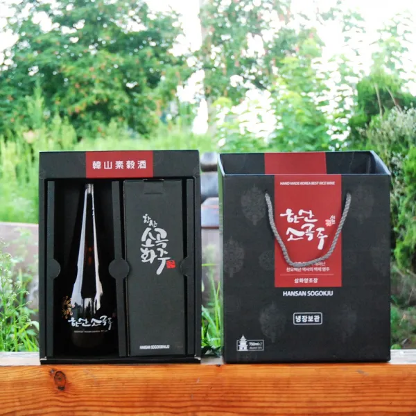 한산소곡주&한산소곡화주 선물세트, 2개, 750ml