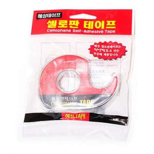 혜성테이프(12mm 15m)문구 생활잡화 테이프, 단일색상