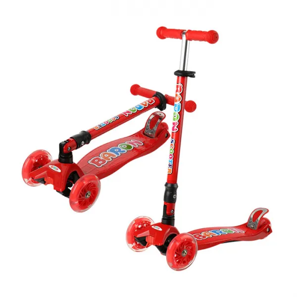 바론 접이식킥보드 레드