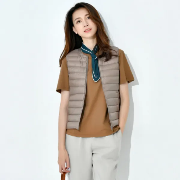 브리스살롱 모던베이직디자인 덕다운조끼