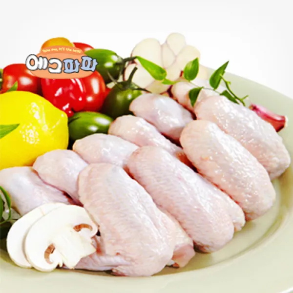 에그파파 얼리지않은 국내산 냉장 통 닭날개 1kg, 1팩