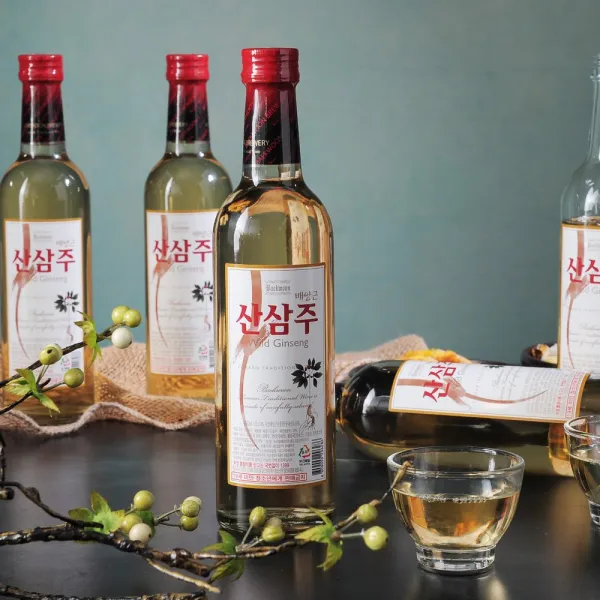 백운주가 배양근 산삼주, 375ml, 6병