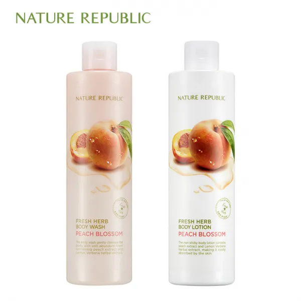 네이처리퍼블릭 프레시 허브 피치 블라썸 바디 워시 과일향, 300ml, 1개