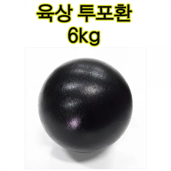 스타스포츠 투포환6kg 포환 포환던지기 육상포환 주철