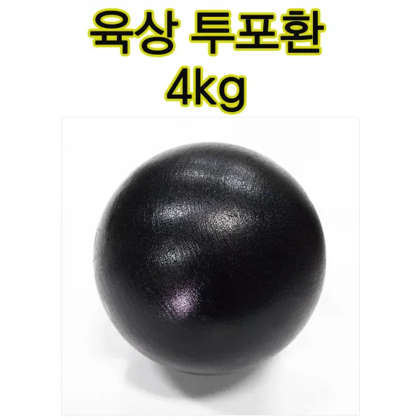 스타 스타스포츠 투포환4kg 포환 포환던지기 육상포환 주철
