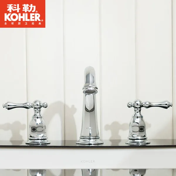 쾰러 쾰러 카이 Erdeng 8 인치 더블 세면대 수도꼭지 13491T-4, [살쾡이 더블 열한 스페셜] [한정 구매]