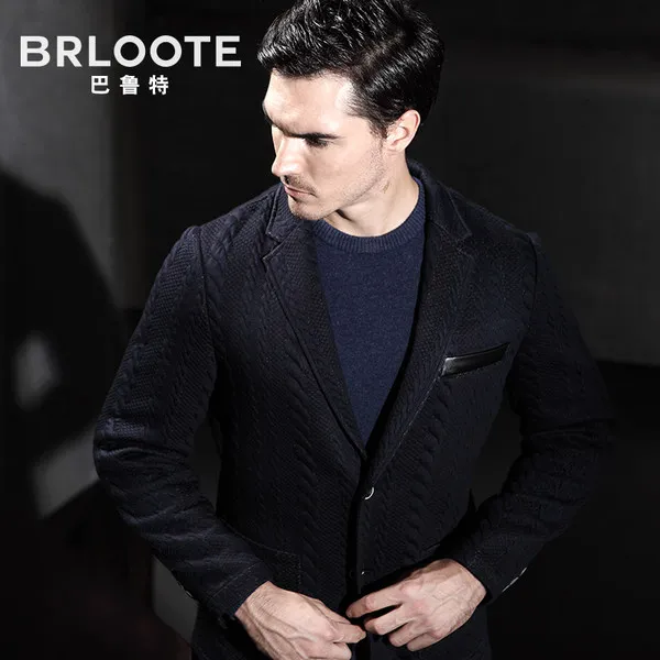 Brloote / 발룻 남성 레저 정장 남성 슬림 작은 ​​정장 재킷 겨울 것 서단 웨스트 잉글랜드