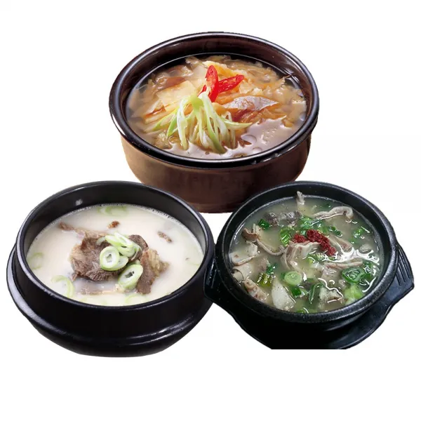 3품목 9봉 돼지국밥3 설렁탕3 황태해장국3, 5010g