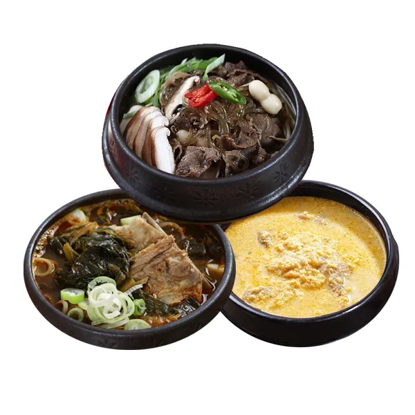 3품목 9봉 뼈해장국3 버섯불고기3 콩비지3, 4800g