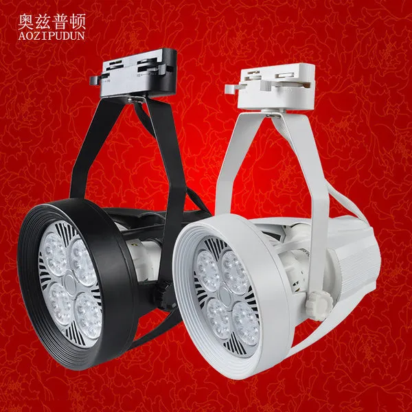 매장 PAR30 높 전원 게 경전철 전시회 쇼핑몰과 35W LED 조명, 35W가 흰색 - 검은 색 쉘