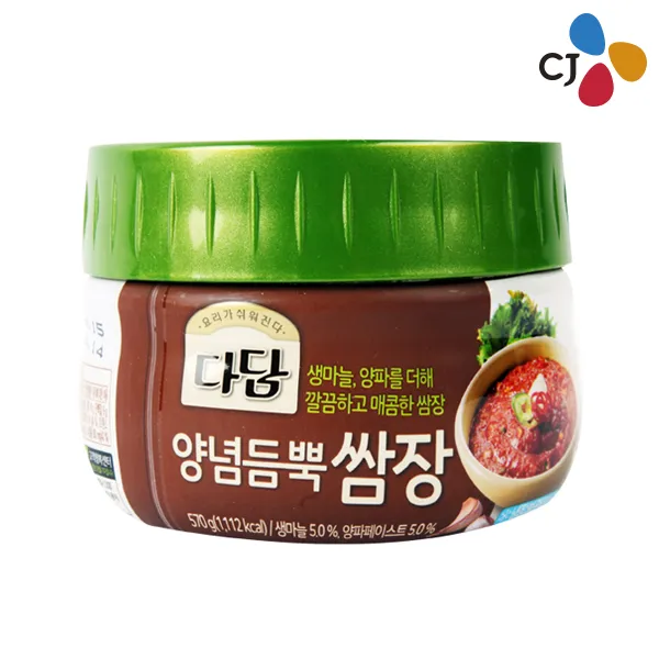 다담 Cj 양념듬뿍쌈장 570g 9800원이상 1개