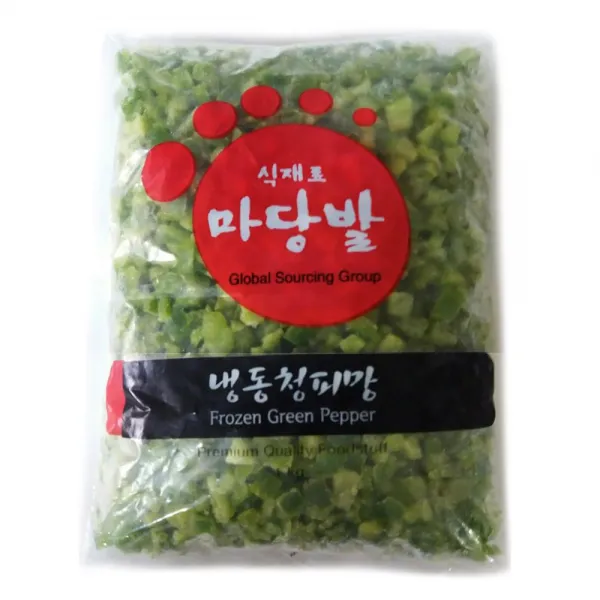 마당발 청피망(다이스 슬라이스)1kg 피망, 1봉, 1kg(다이스)