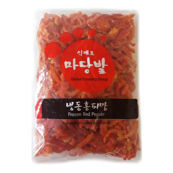마당발 냉동 피망1kg 모음상품, 1봉, 1kg(홍피망_슬라이스)