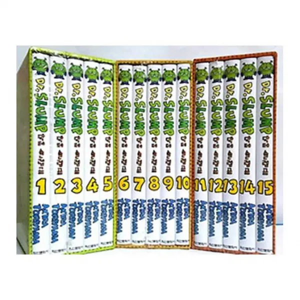 [8450원 만화형통 쿠폰 발급] [토리야마 아키라 만화] 닥터 슬럼프 Dr. SLUMP 완전판 전15권 완결 세트 전체 박스(총3개)....노블엔진 일러스트 카드 3종 증정, 닥터 슬럼프 Dr. SLUMP 완전판 박스Ⅰ+Ⅱ+Ⅲ(완결)