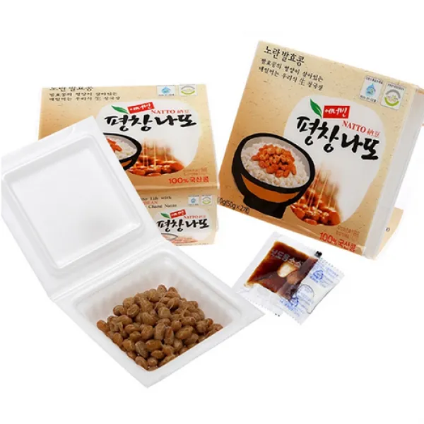 [평창나또] 국산콩노란콩 나또 50g*60팩, 60팩