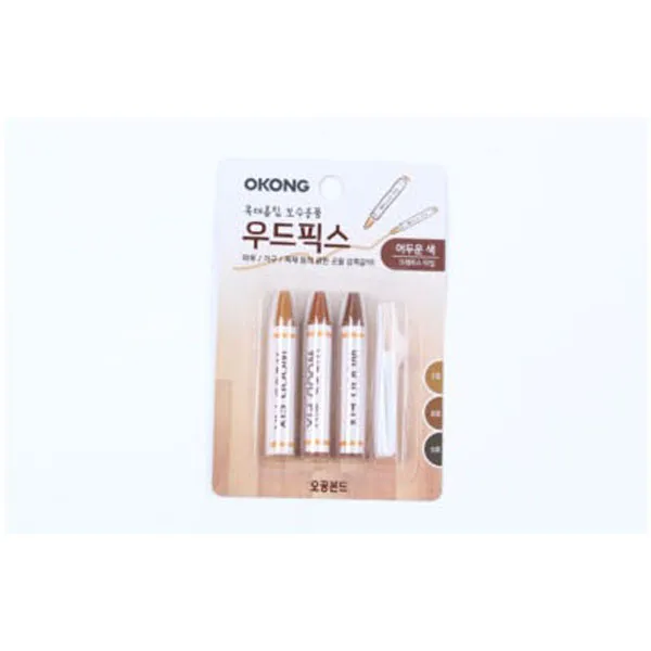 우드픽스 3호 어두운색 보수제 못자국 우드흠집보수, 1