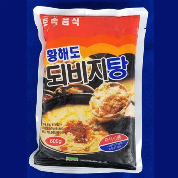 K186912 169214/황해도_ 되비지탕(600gX25팩)-고향식품, 1