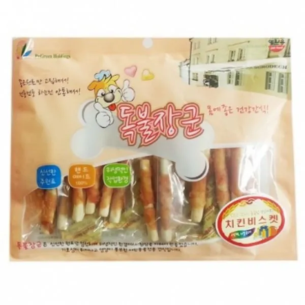 A13279 독불장군_ 치킨비스킷_ 300g_ 애완간식애견용품펫간식, 1