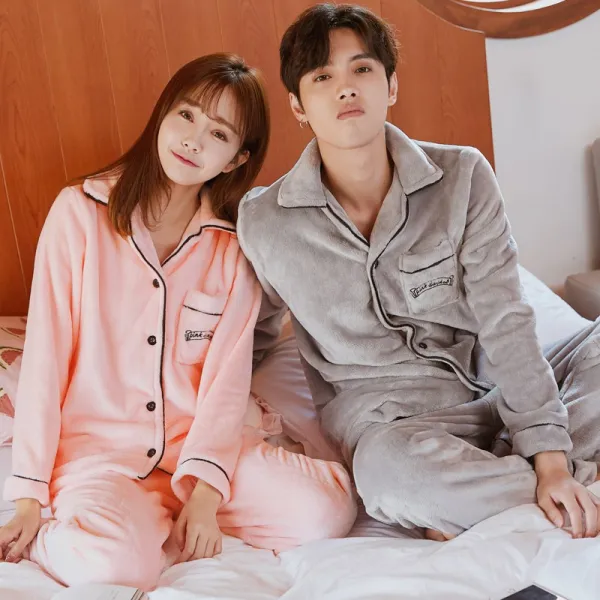 극세사 수면잠옷 커플잠옷 커플파자마