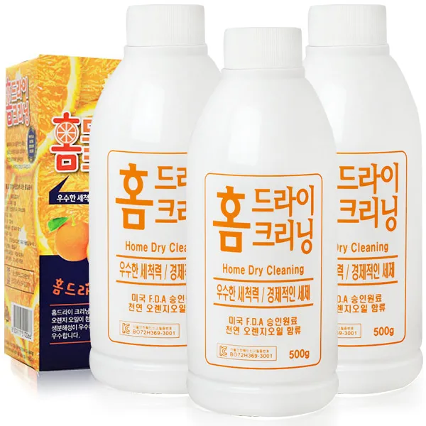 코지 오렌지 홈드라이 500g 홈드라이세제, 3개