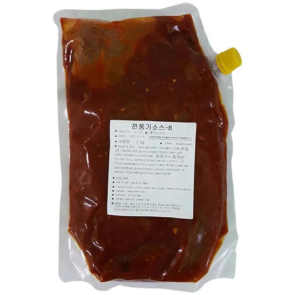 냉장 캐드 깐풍기소스 2kg 6개, 단일상품