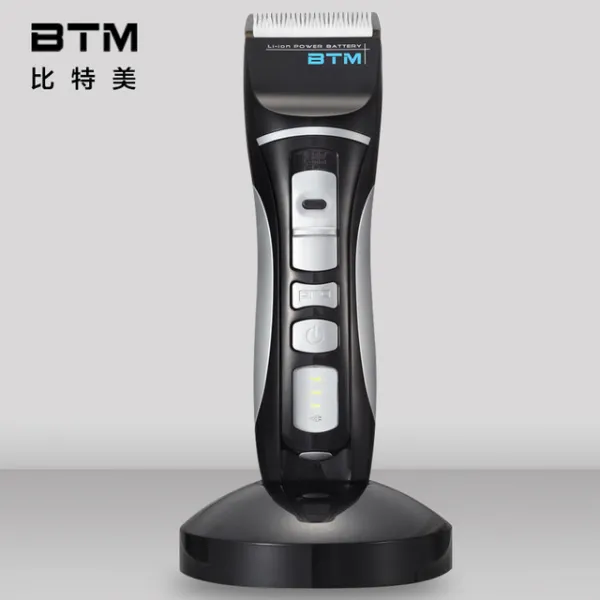 비트 전문 미용 성인 음소거 어린이 이발사 국가 메일 P6 페이더 충전식 면도기 가위 (패키지 II 공식 표준 팁 +1)