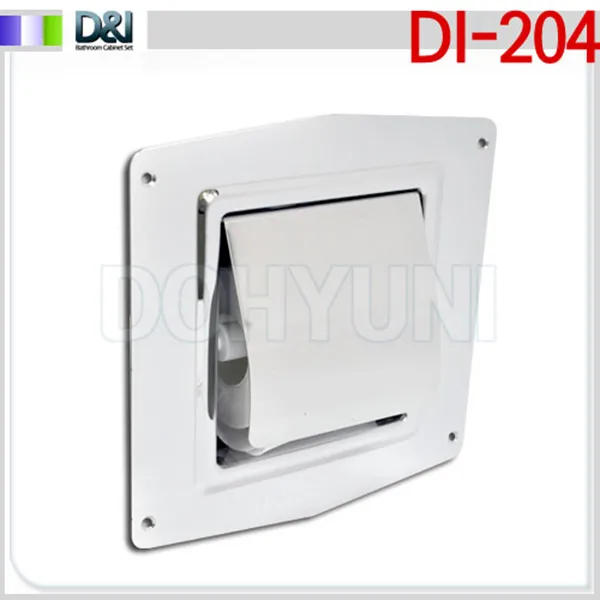 도현아이 [D&I] D204 휴지걸이(매립형) 욕실부속, 2. D204 휴지걸이(매립형) + 슬리브 (매립용틀), 1개