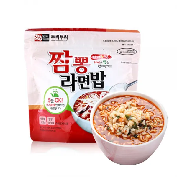 두리두리 [두리두리] 짬뽕라면밥, 123g, 1개